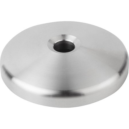 KIPP Plate Anti-Slip Plate, Form:B Stainless Steel, D=100 K0425.21002